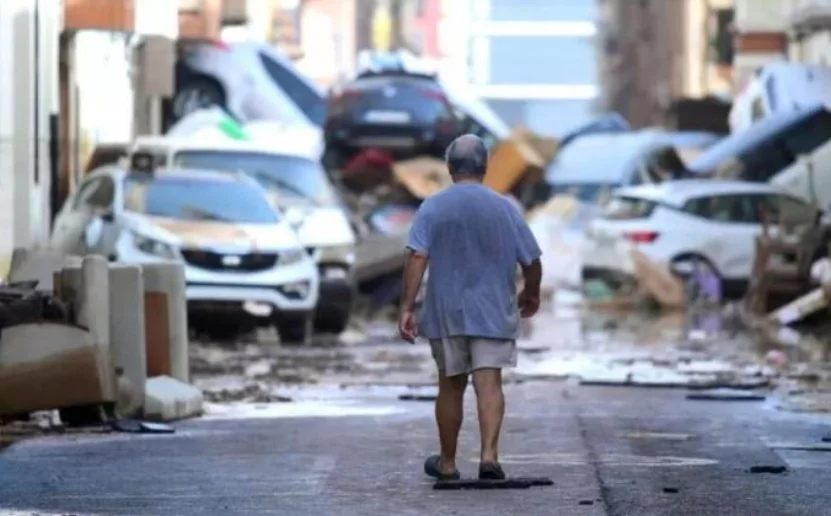 Valencia es la más afectada por los estragos de las lluvias.