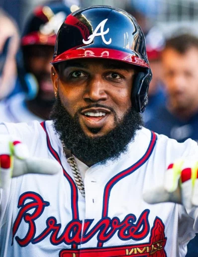 Marcell Ozuna disfruta de una buena estadía en Atlanta.