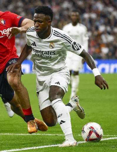 Vinícius Júnior, delantero de la selección de Brasil.