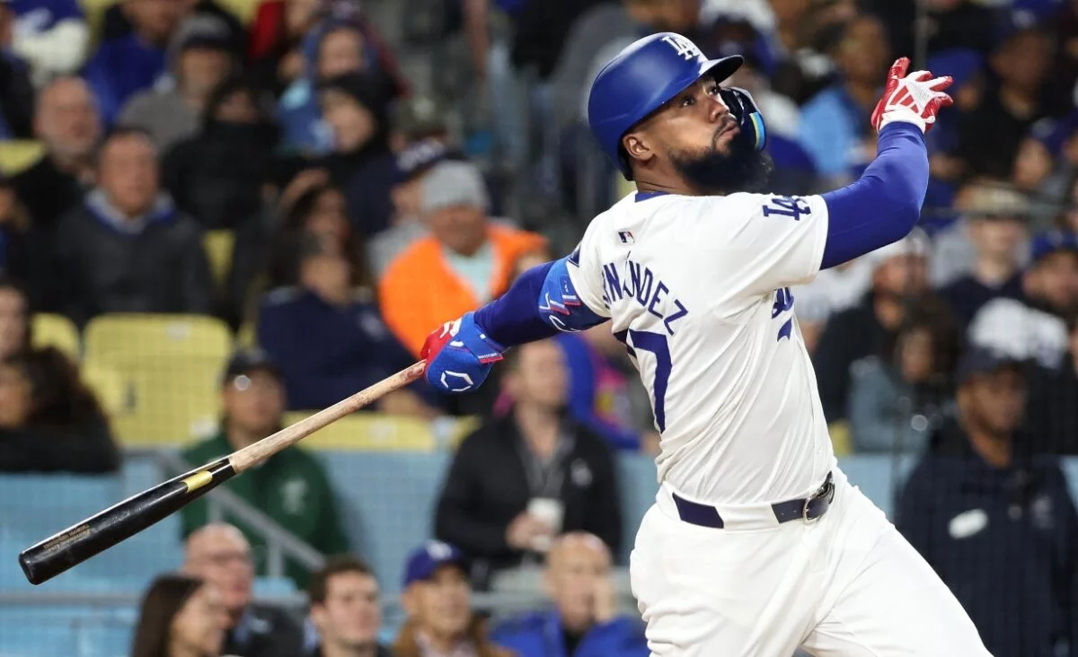 El dominicano Teóscar Hernández logró incrementar su valor con los Dodgers.  Ap