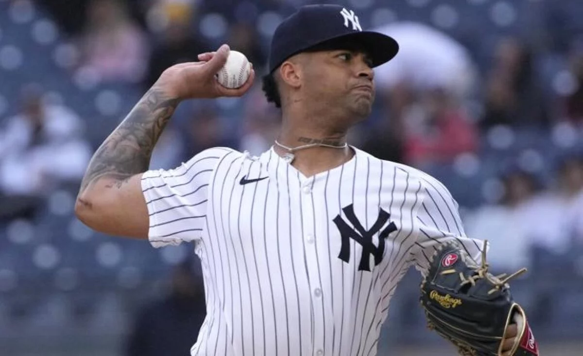 El dominicano Luis Gil emergió como un estelar inesperado con los Yanquis en 2024.  AP