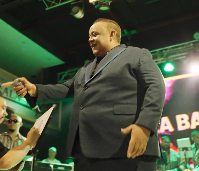 Peña Suazo durante una de sus actuaciones en Argentina.