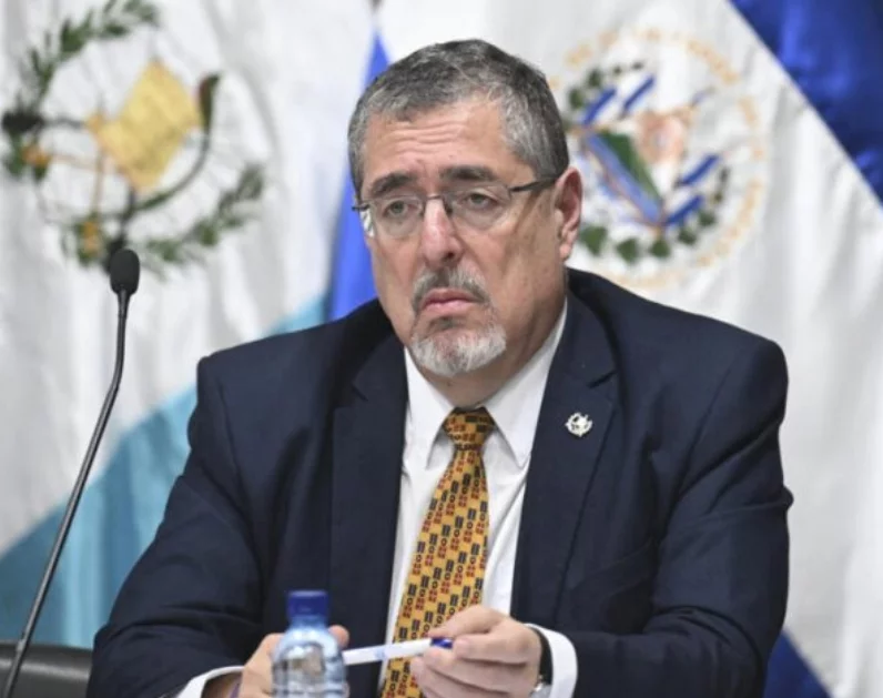 El presidente de Guatemala, Bernardo Arévalo de León.