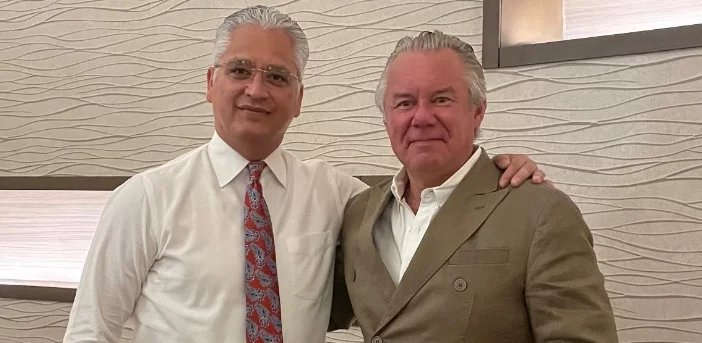 Doctores Ramón Peralta y Andrea Maggioni.