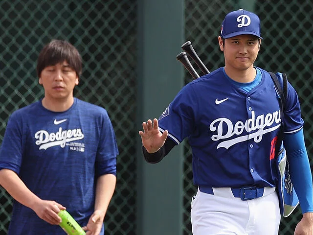 Shohei Ohtani junto a su exinterprete
