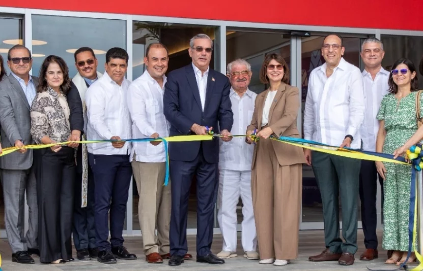 El presidente Luis Abinader encabezó el acto de inauguración.