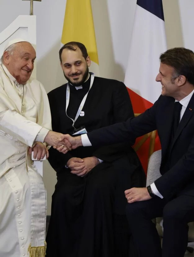 France Pope Corsica