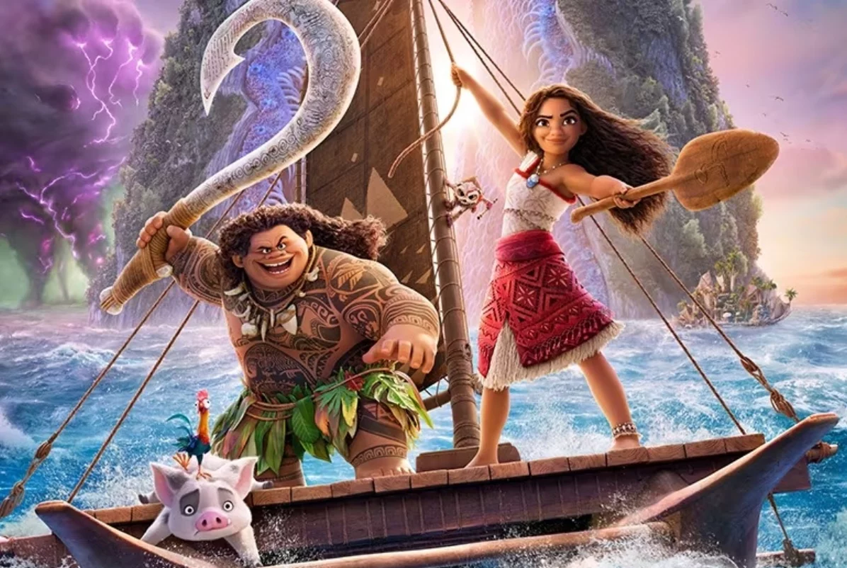 Moana 2 sigue en primer lugar en la taquilla al nivel mundial.
