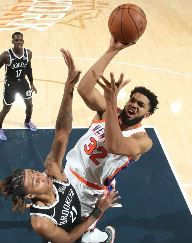 Karl-Anthony Towns   está teniendo la clase de temporada que esperan los Knicks.  Ap