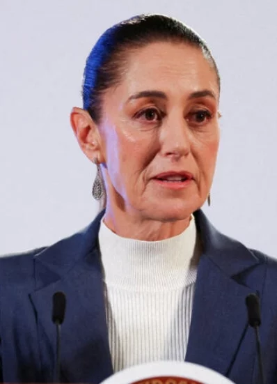 la presidenta de México, Claudia Sheinbaum.