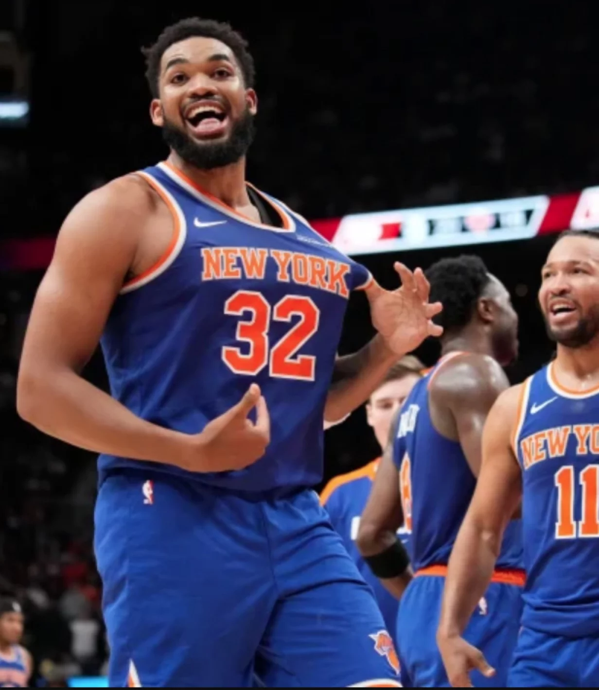 Karl-Anthony Towns ha dado buenos resultados  durante su primer año  con los Knicks.