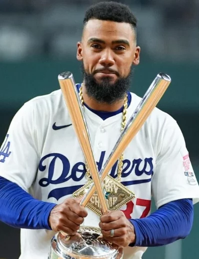 Teóscar Hernández ganó el Home Run Derby en 2024.  AP