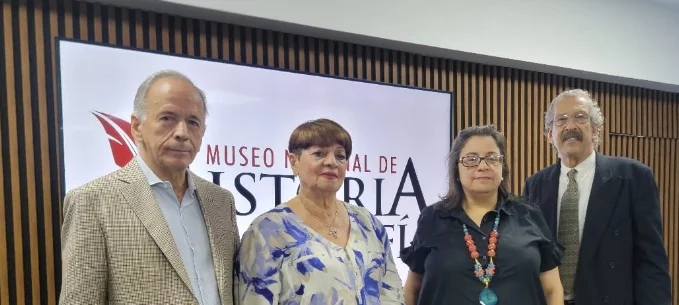 Manuel Andrés Brugal Kunhardt, Mercedita Viamante, Luisa de Peña Díaz y José G. Guillermo Sánchez.