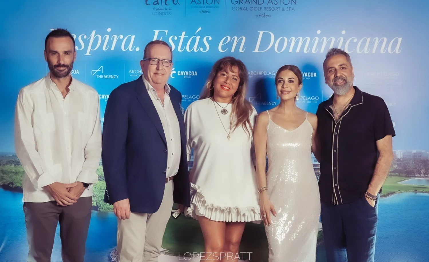 Imanol Ojer, Gerard Byrne, Nurit Coombe, Paige Torkan y Peter Torkan.