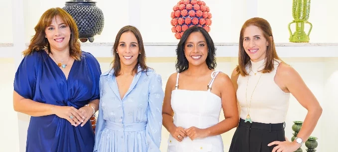Silvia Callado, María Laura Howley, Diala Cornielle y Ana Lluberes.