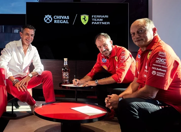 Jean Etienne Gourges, Frederic Vasseur y  Lorenzo Giorgetti.