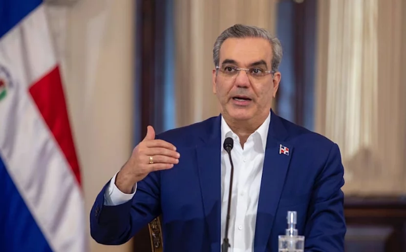 El presidente de la República, Luis Abinader. Fuente externa
