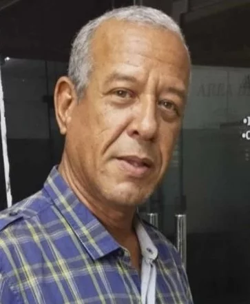 El locutor Romel Roque Guillén Cabrera, muerto.