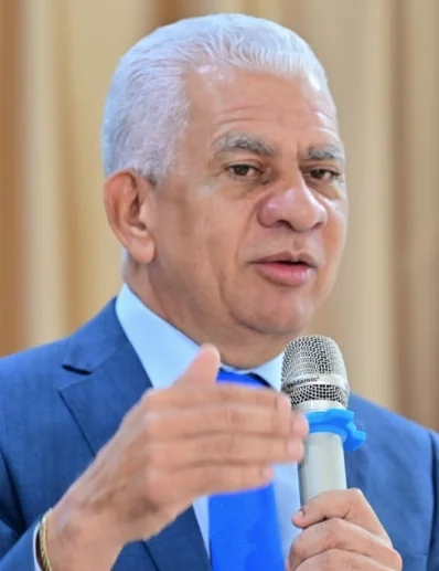 Ricardo de los Santos, presidente del Senado.