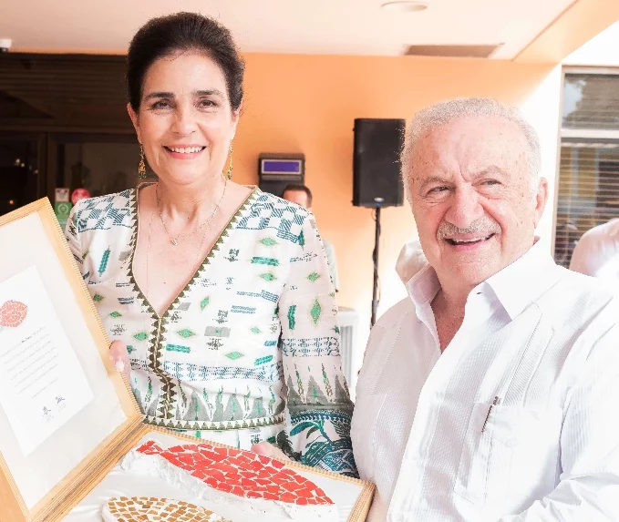María Amalia León y Giuseppe -Peppino- Bonarelli.