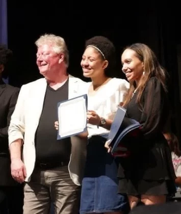Uno de los ganadores de  “Berklee Santo Domingo”.