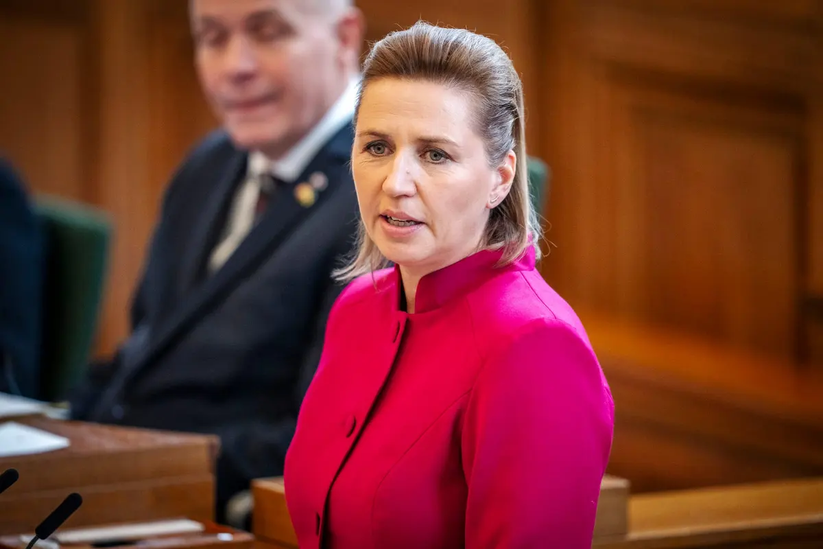 Mette Frederiksen, primera ministra de Dinamarca. Fuente externa