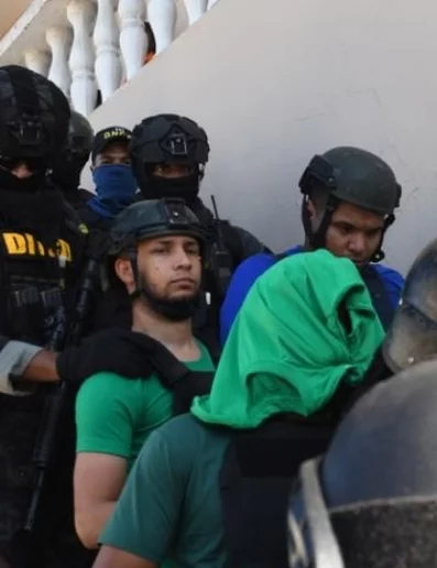 Imputados de la red de narcotráfico  caso Panthera 7.