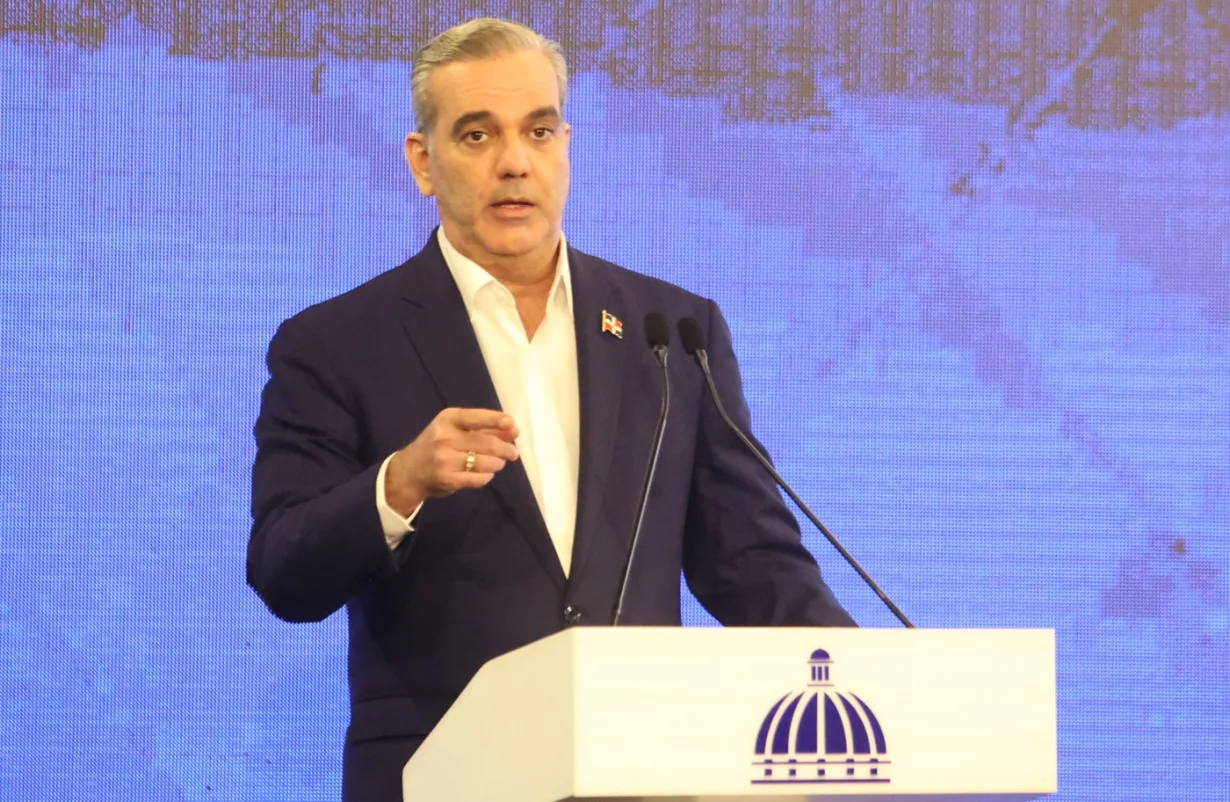 El presidente Luis Abinader en La Semanal. Fuente externa