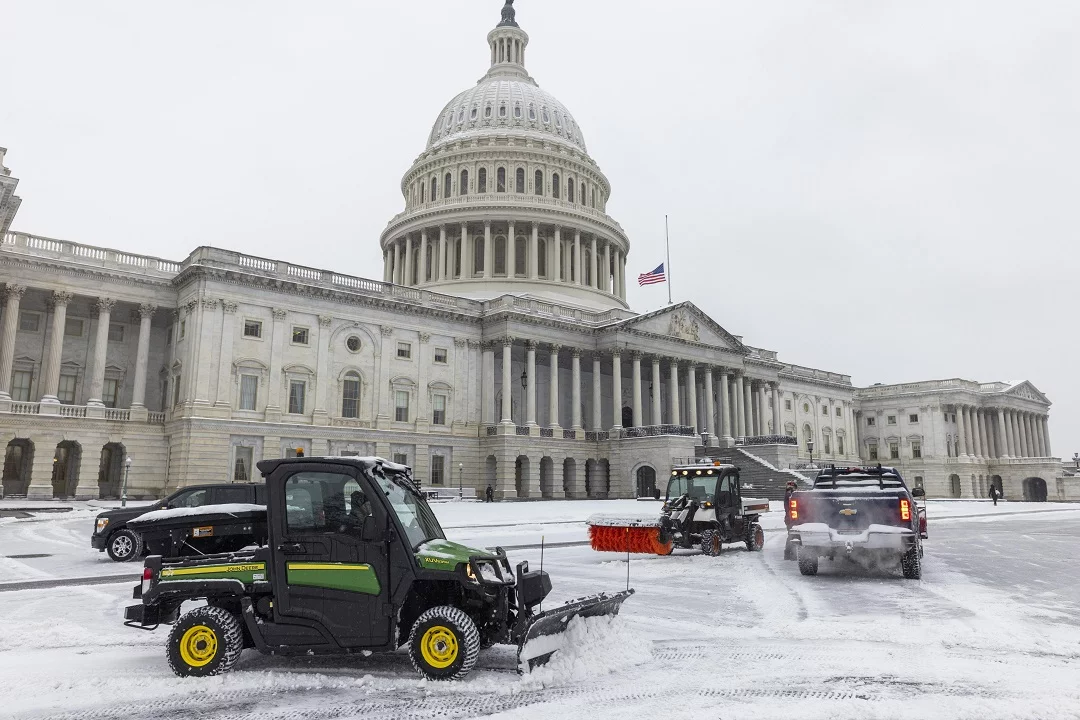 Las afueras del Capitolio de los Estados Unidos en Washington D. C. EFE