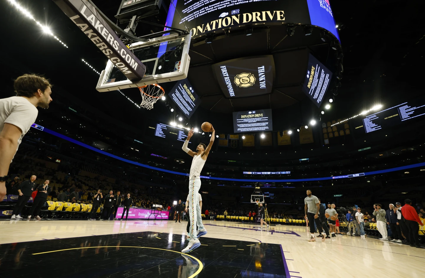 Entrenamientos de los Lakers
