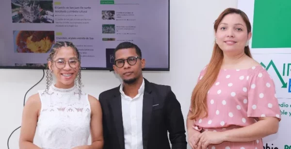 Yanibel Luna, Francisco Comas y Laura Meran.