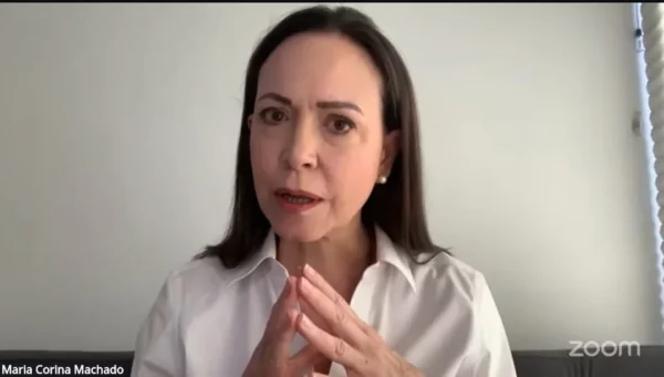 La líder opositora de Venezuela, María Corina Machado. Fuente externa