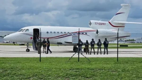 Uno de los aviones incautados por el gobierno dominicano. Fuente externa