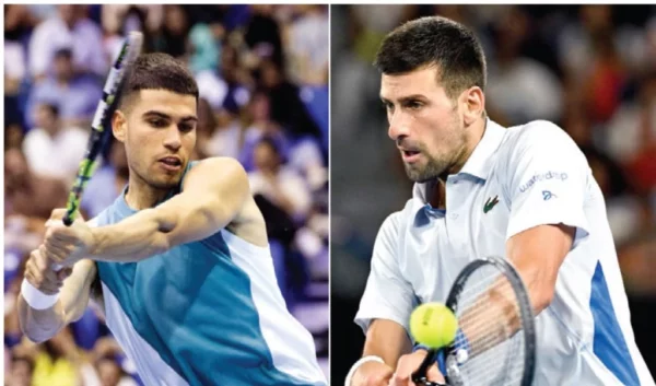 Carlos Alcaraz y Novak Djokovic podrían tener choque memorable  en Indian Wells  .  Ap