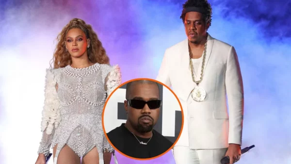 Jay-Z . Beyoncé y  Kanye West
