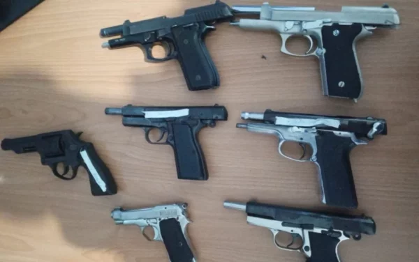 De 2019 a 2023 en el país se robaron 1,684 armas de fuego.
