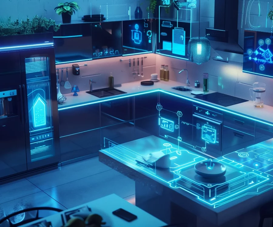 Internet de las cosas (IoT)  revolucionó la gestión de cocinas con dispositivos interconectados.