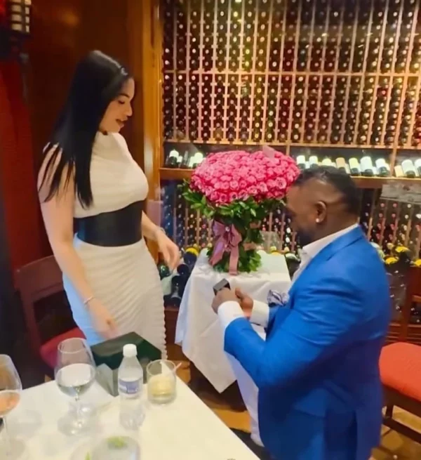 David Ortiz y  María Yeribel Martínez