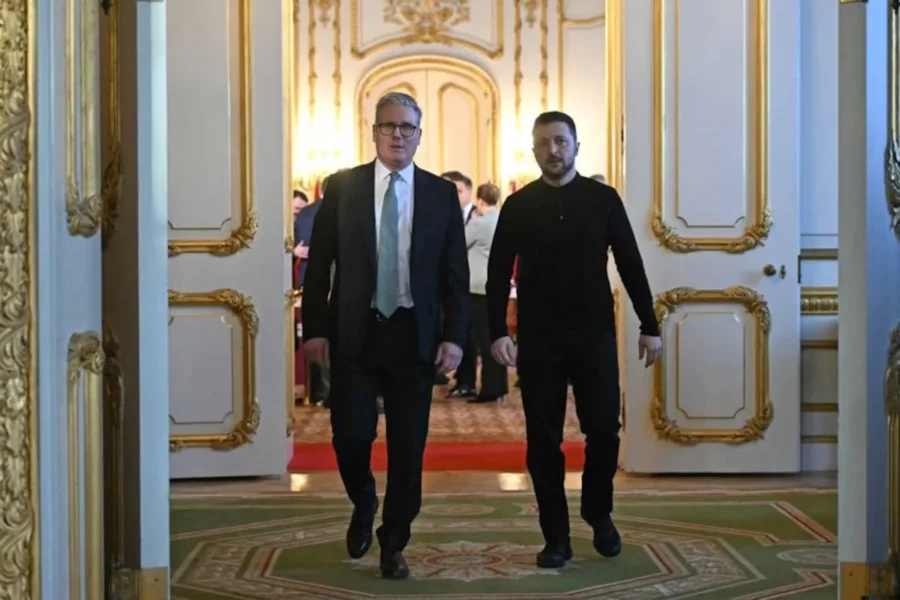 Zelensky-Londres
