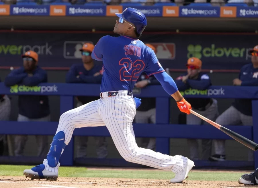 Juan Soto  es uno de los peloteros a seguir este año en la temporada de Grandes Ligas.   ap