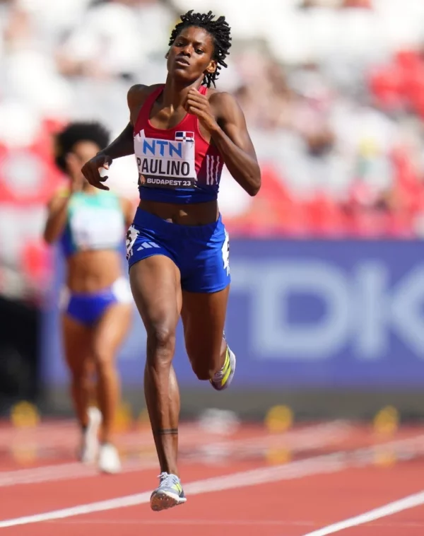 Marileidy Paulino es una de las atletas de mayor atracción d el  Grand Slam Track.