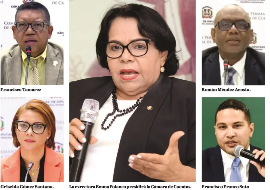La exrectora Emma Polanco presidirá la Cámara de Cuentas.