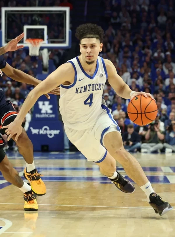 El guard dominicano Koby Brea tiene chance de ser escogido primera ronda del draft.  Archivo