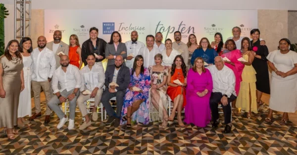 Los premiados durante la celebración.