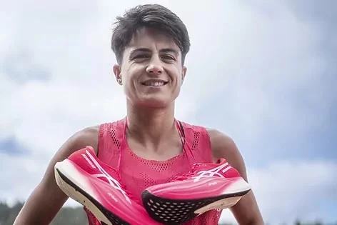 María Pérez, marchista campeona olimpica.