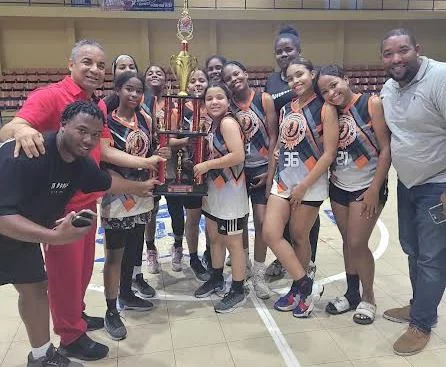 Integrantes del equipo de El  Seibo, campeón nacional.