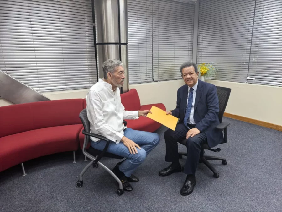 Leonel Fernández y Miguel Mejía