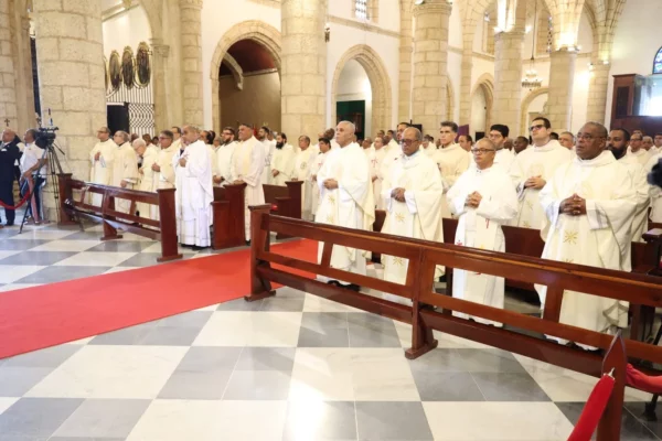 Misa encabezada por Ozoria por semana santa 2025