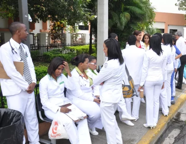 huelga del colegio medicos