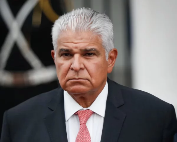 El presidente de Panamá, José Raúl Mulino.